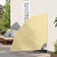 Balkon Afskærmning 140 x 140 cm Polyester Sandfarvet