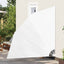Balkon Afskærmning 210 x 210 cm Polyester Hvid