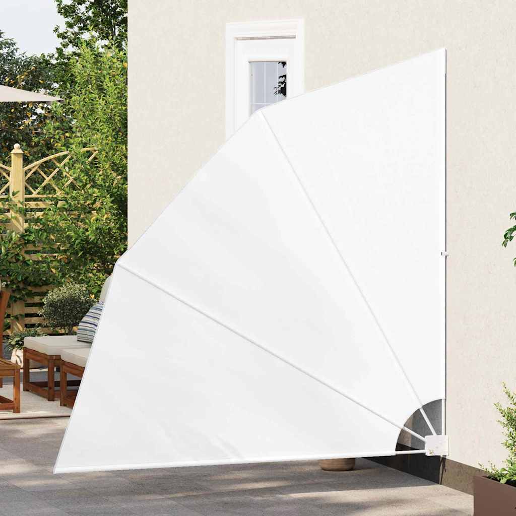 Balkon Afskærmning 210 x 210 cm Polyester Hvid