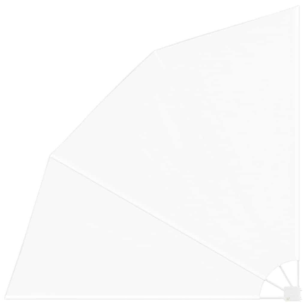 Balkon Afskærmning 210 x 210 cm Polyester Hvid