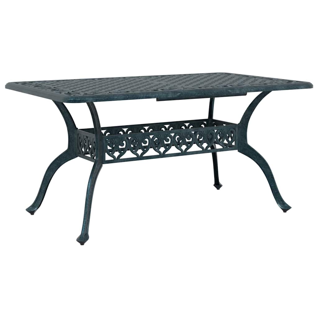 Have Spisebordssæt 5 pcs Grøn Aluminium