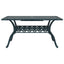 Have Spisebordssæt 5 pcs Grøn Aluminium