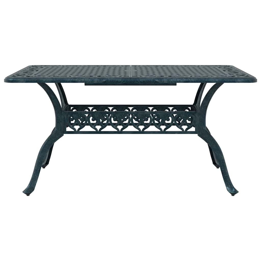 Have Spisebordssæt 5 pcs Grøn Aluminium