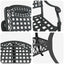 Have Spisebordssæt 5 pcs Sort Aluminium