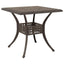 Havebord sæt 5 stk. Bronze Gustt aluminium