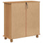 Skuffeskab ASKIM Brun 91 x 40 x 95,5 cm Massiv fyrretræ