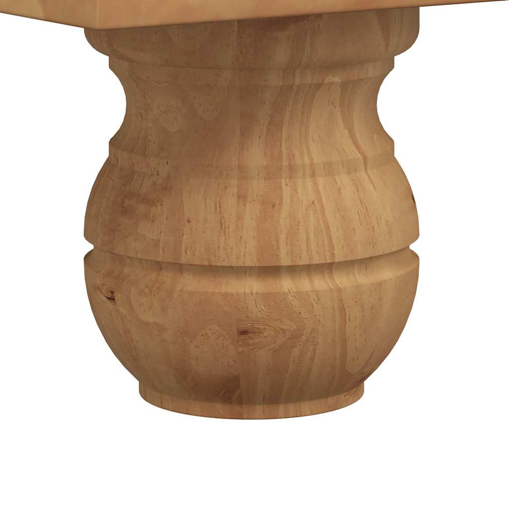 Skuffeskab ASKIM Hvid 91 x 40 x 95,5 cm Massiv fyrretræ