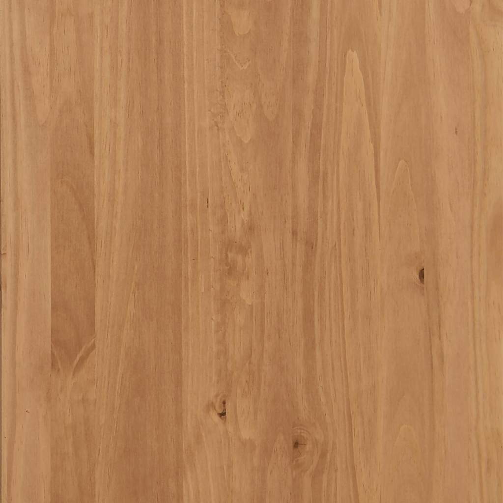Skuffeskab ASKIM Brun 91 x 40 x 79 cm Massiv fyrretræ