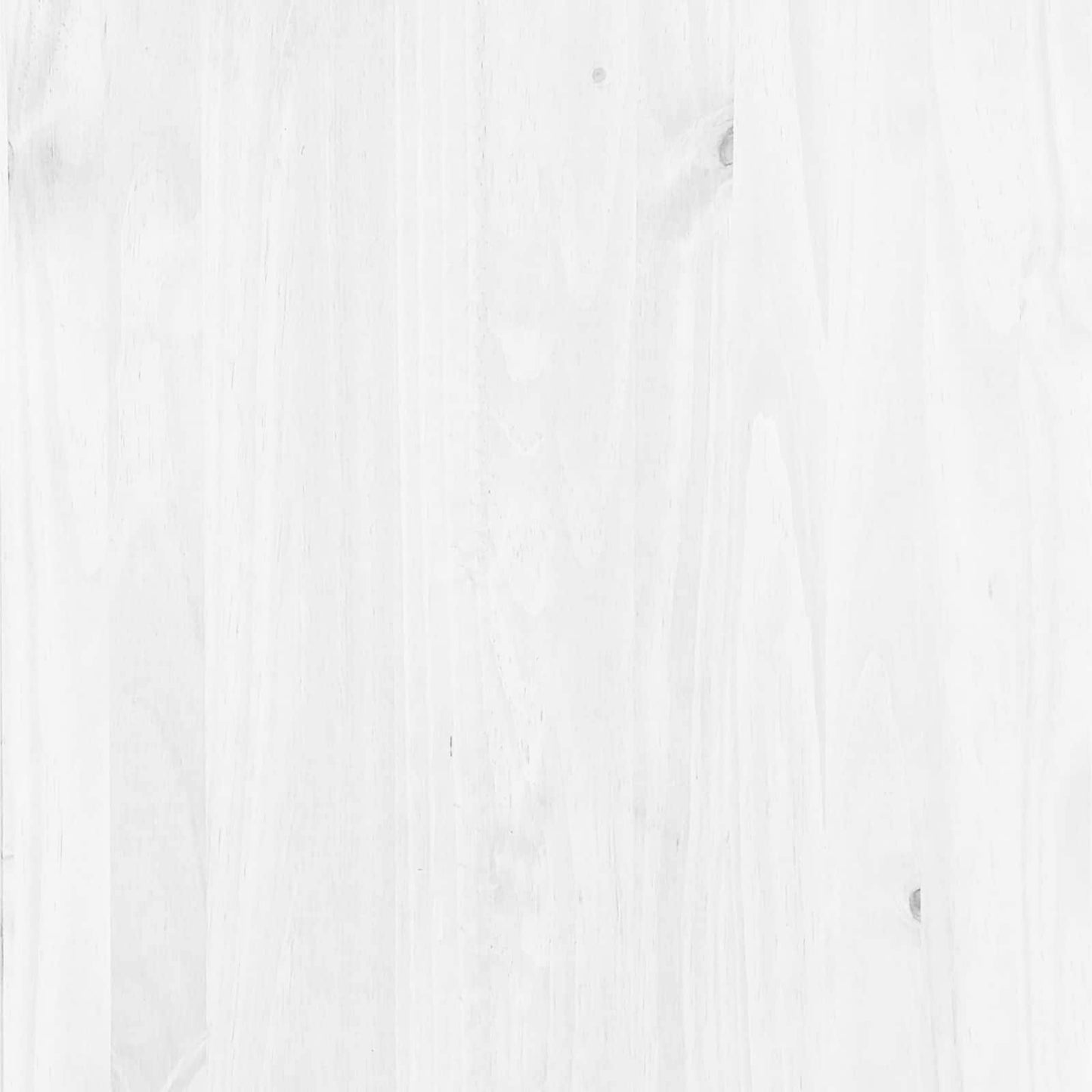 Skuffeskab ASKIM Hvid 91 x 40 x 79 cm Massiv fyrretræ