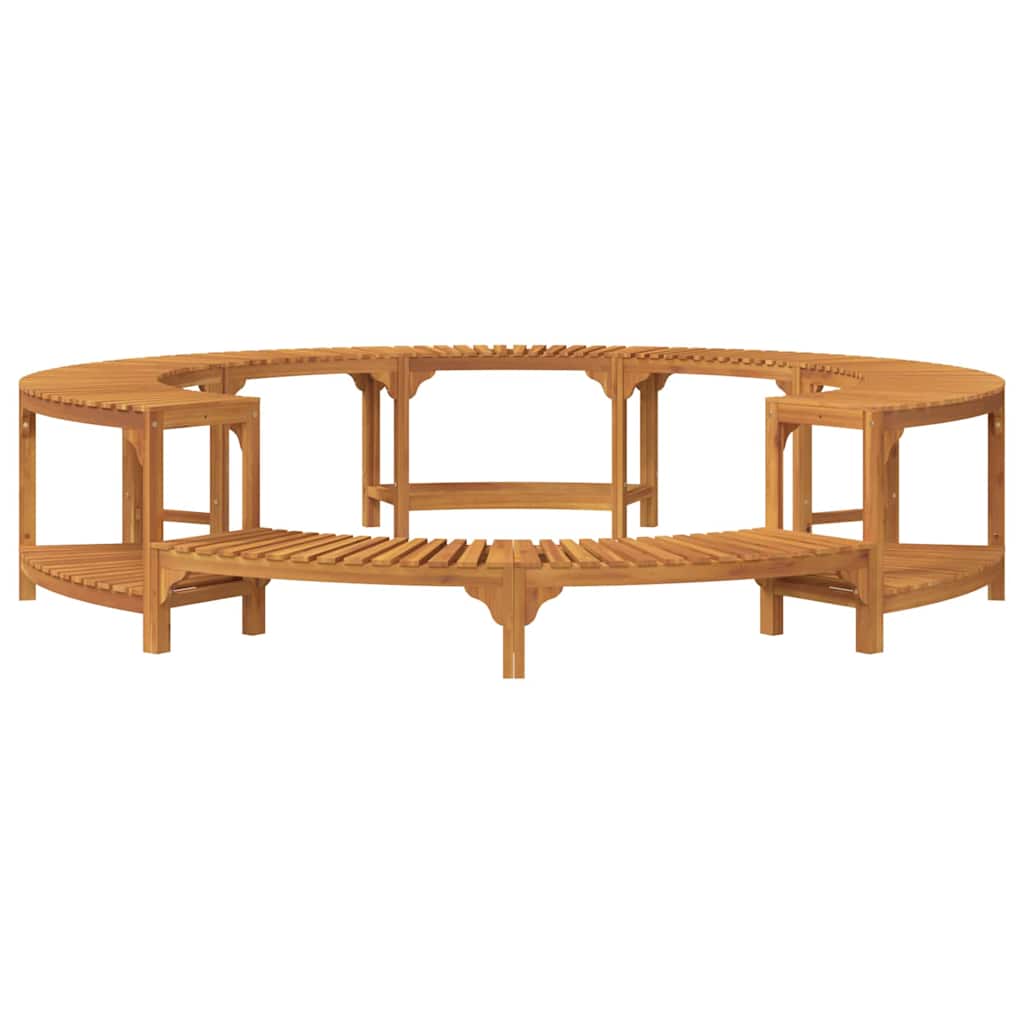 Boblebad omgivelser Brun Ø275 x 55,5 cm Massivt Akacietræ