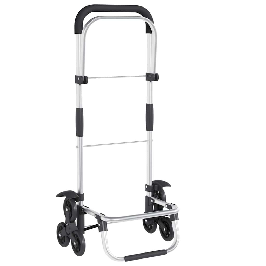 Indkøbsvogn Sort 47 x 39 x 100,5 cm Oxford stof