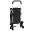 Indkøbsvogn Sort 47 x 39 x 100,5 cm Oxford stof