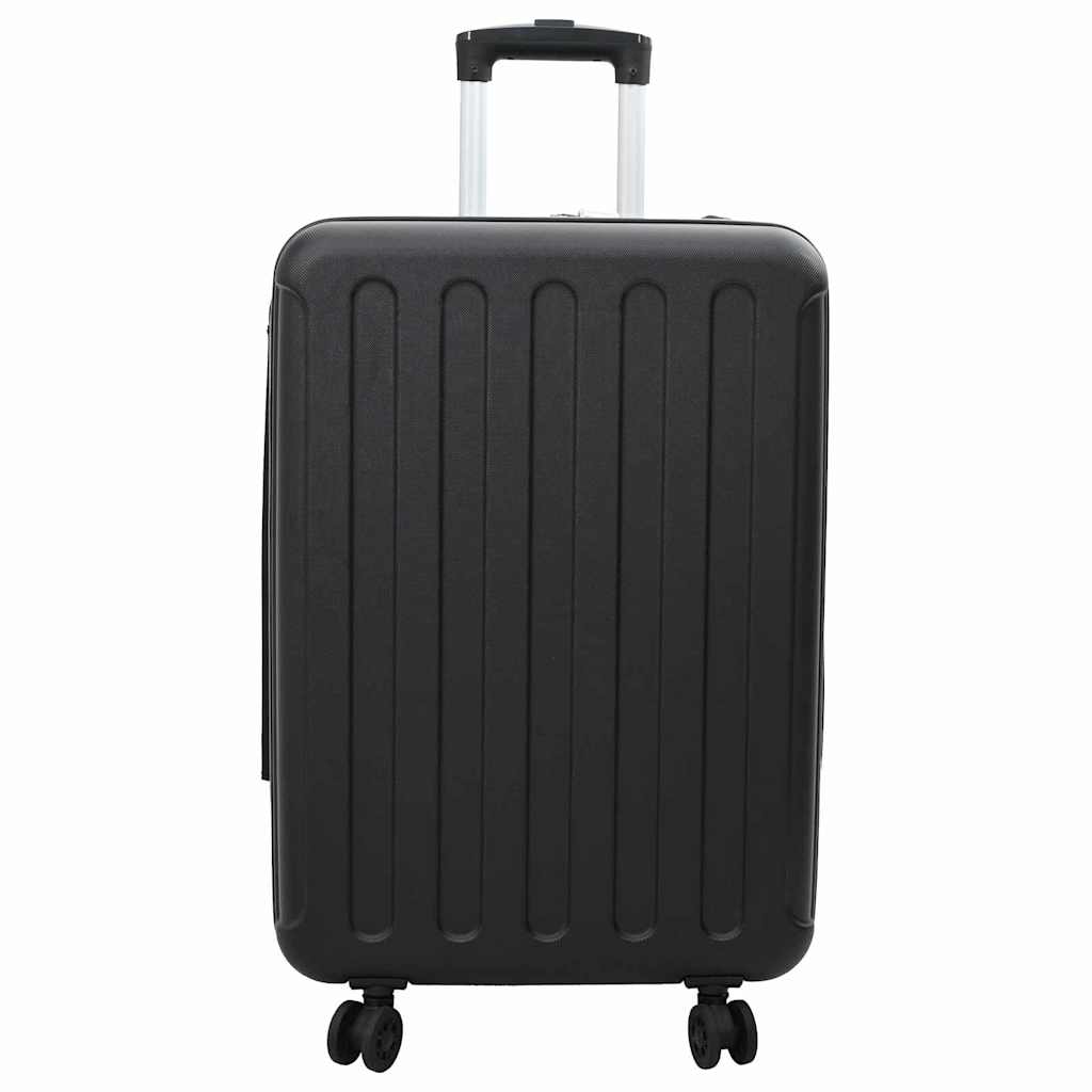 Kuffert med lås Sort 43 x 27 x 66 cm ABS Plastik