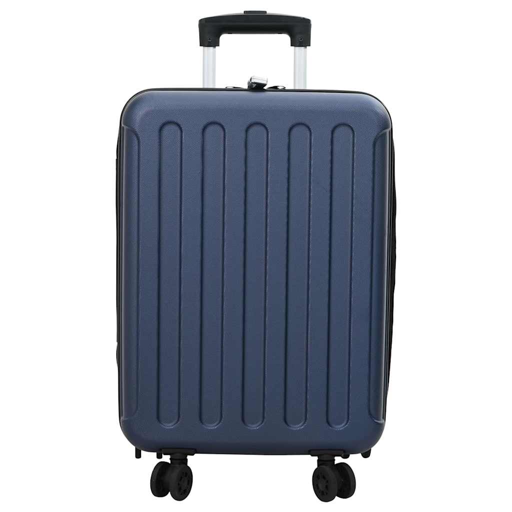 Kuffert med lås Mørkeblå 34 x 23 x 55.5 cm ABS Plastik