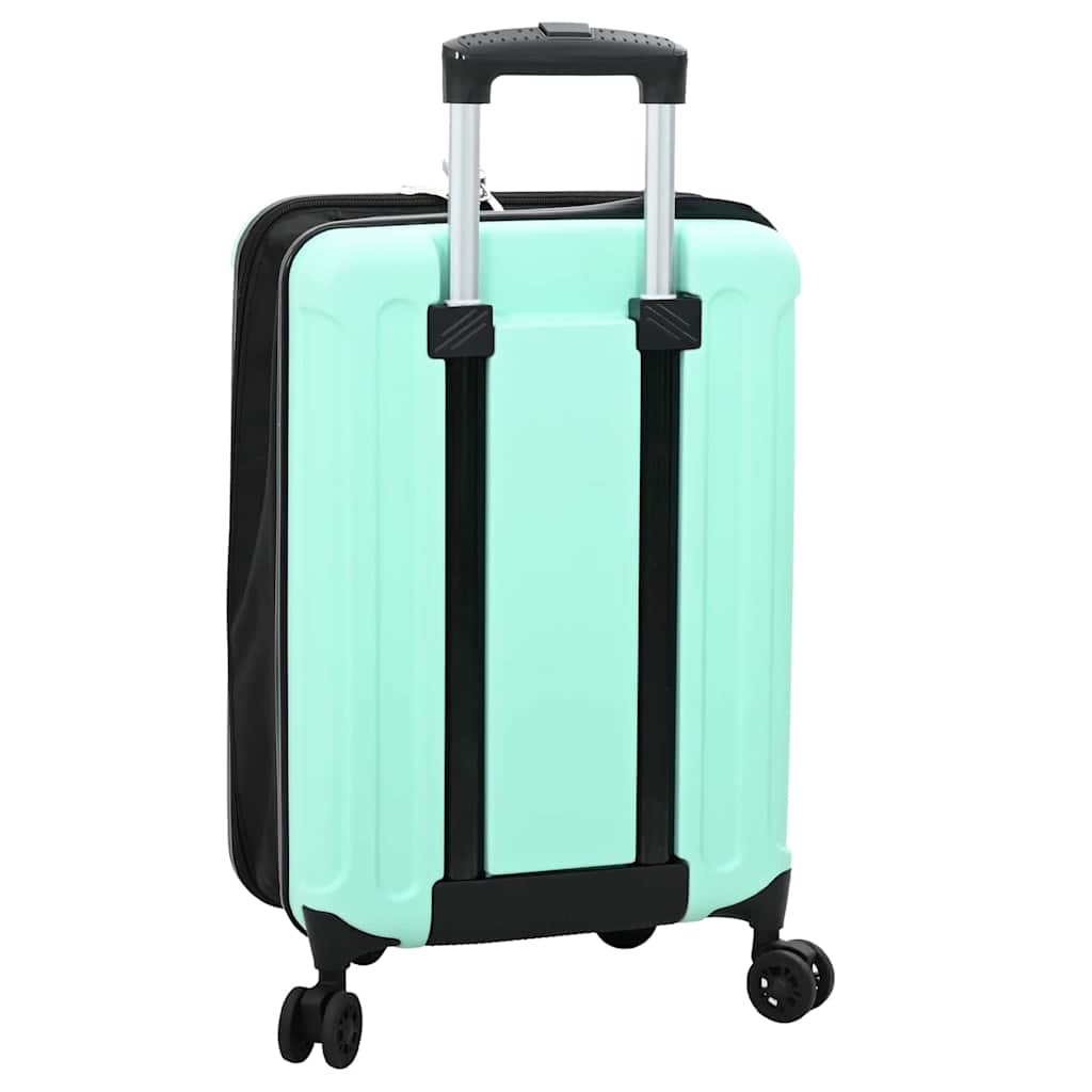 Kuffert med lås Mintgrøn 34 x 23 x 55.5 cm ABS Plastik