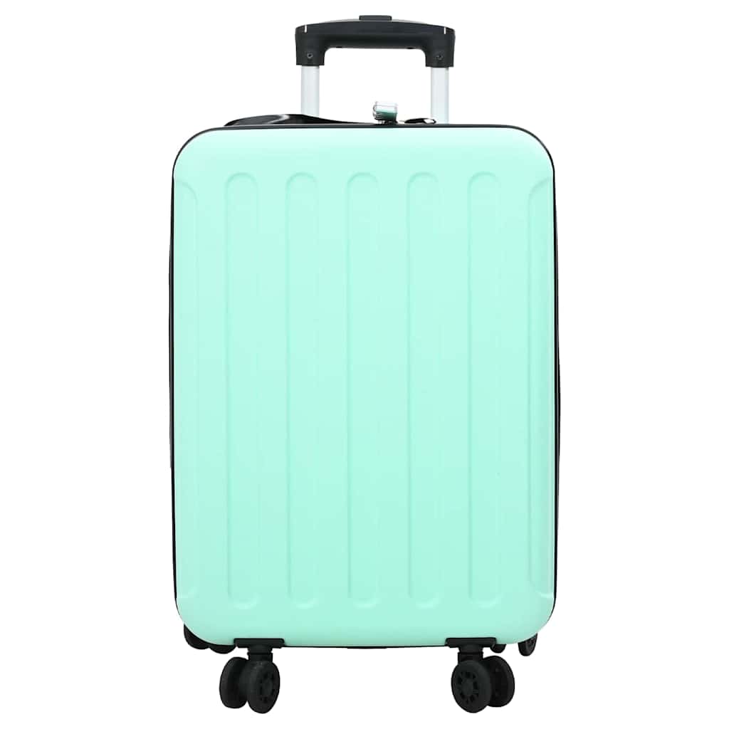 Kuffert med lås Mintgrøn 34 x 23 x 55.5 cm ABS Plastik