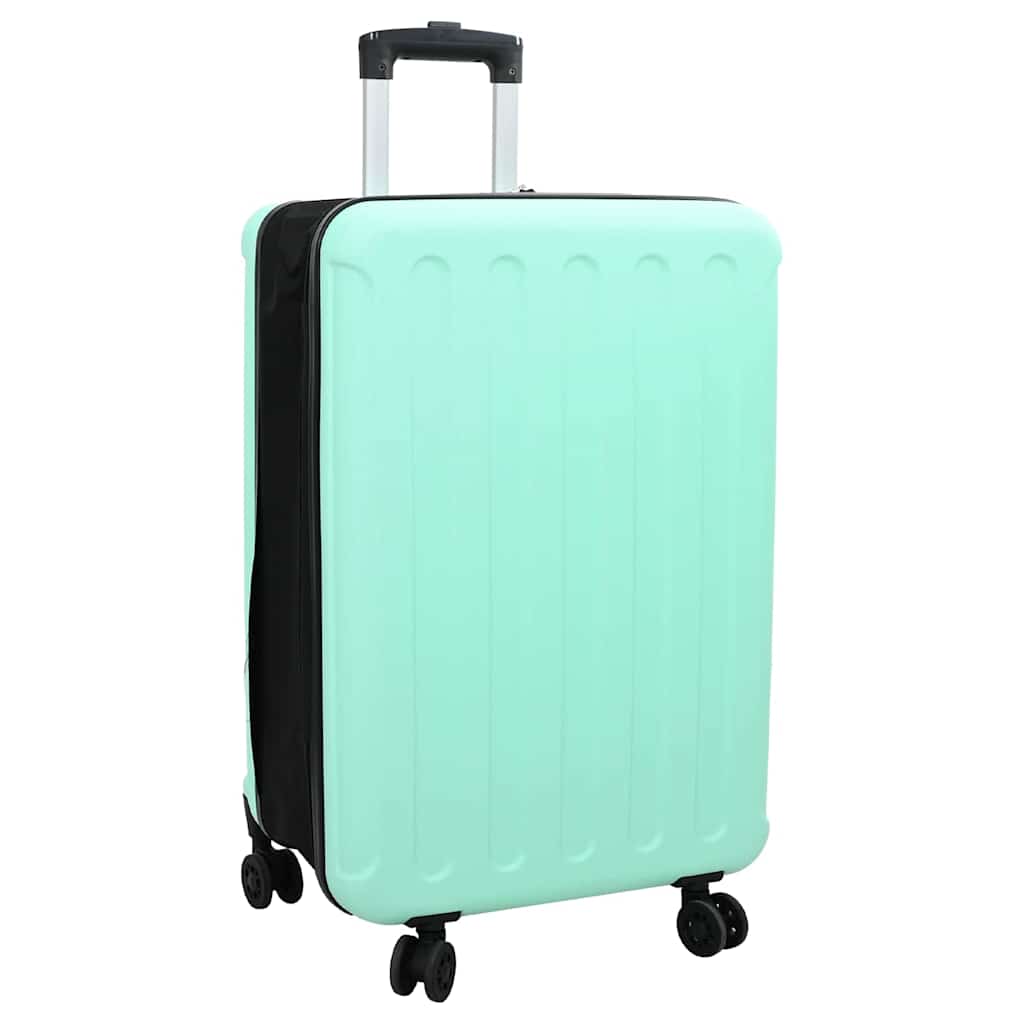 Kuffert med lås Mintgrøn 43 x 27 x 66 cm ABS Plastik