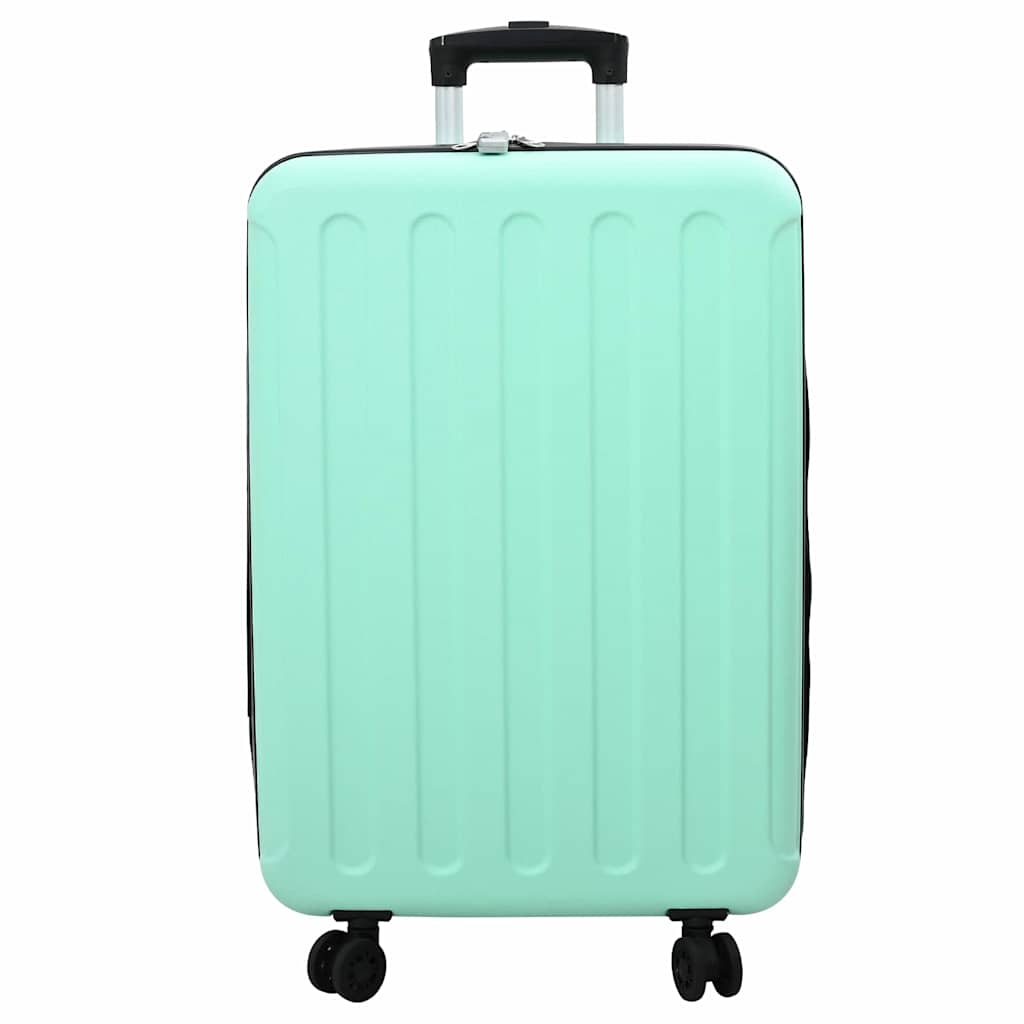 Kuffert med lås Mintgrøn 43 x 27 x 66 cm ABS Plastik