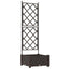 Have Blomsterkrukke Brun 40 x 40 x 125,5 cm PP