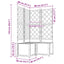 Have Blomsterkrukke 3 stk. Brun 80 x 80 x 143 cm PP