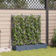 Have Blomsterkrukke 3 stk. Lysegrå 120 x 40 x 125,5 cm PP