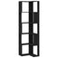 Bogreol 5 niveauer 50 x 50 x 179 cm Sort eg