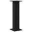 Højtaler Stativer 2 pcs Sort eg 30 x 30 x 95 cm Konstrueret træ