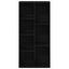 Bogreol Sort eg 50 x 25 x 102 cm