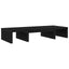skærmholder 60x24x10,5 cm justerbar konstrueret træ sort eg