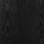 skærmholder 100x27x10 cm konstrueret træ sort egetræsfarve