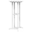 Barbord Hvid 55 x 55 x 107 cm Polyethylen