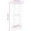 Barbord Sort 55 x 55 x 107 cm Polyethylen