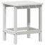 Sidebord Hvid 38 x 38 x 46 cm Polyethylen
