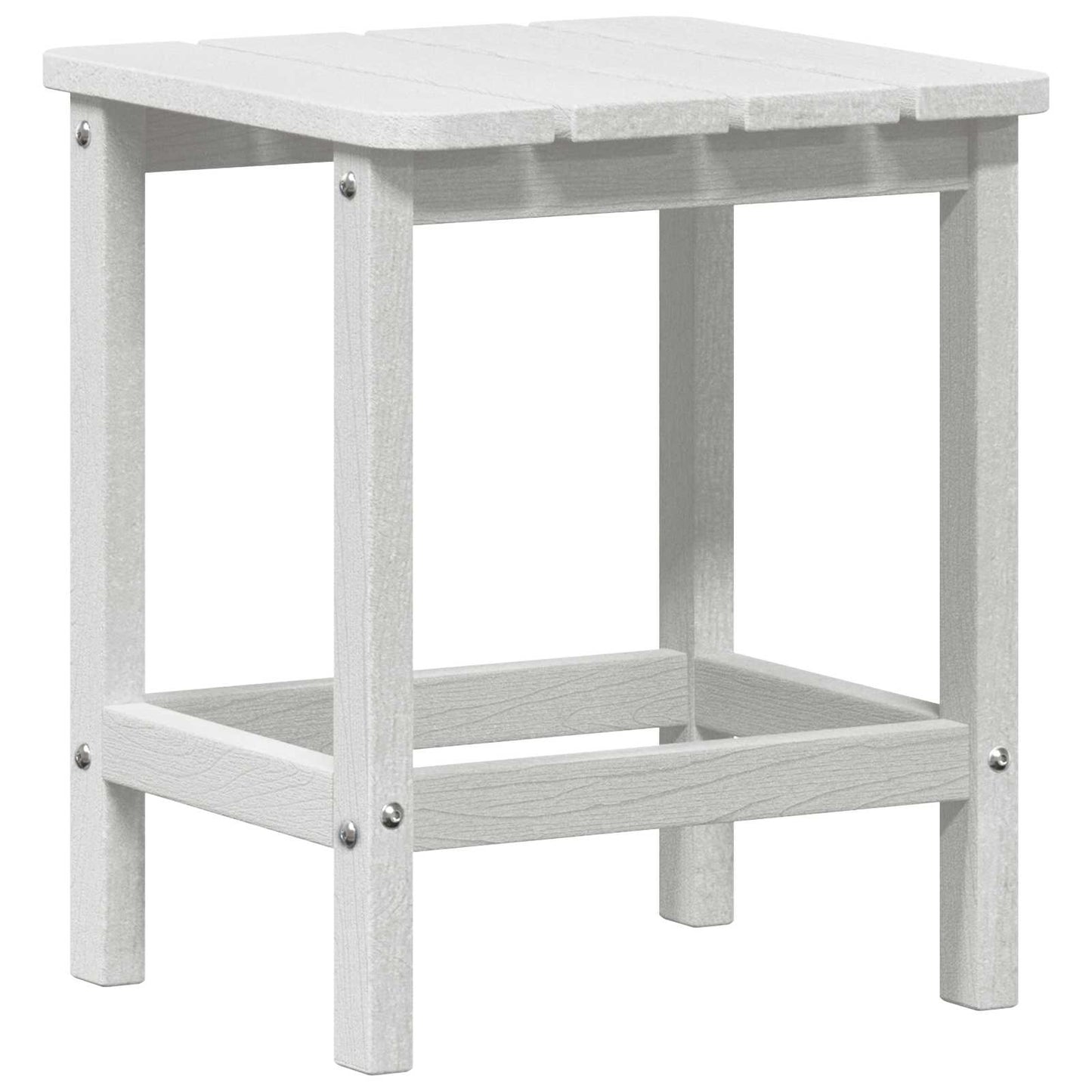 Sidebord Hvid 38 x 38 x 46 cm Polyethylen