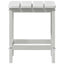 Sidebord Hvid 38 x 38 x 46 cm Polyethylen