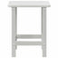 Sidebord Hvid 38 x 38 x 46 cm Polyethylen