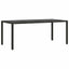 Have Spisebordssæt 9 pcs Sort polyrattan