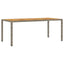 Have Spisebordssæt 9 pcs Grå polyrattan