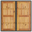 Have Spisebordssæt 3 pcs Sort polyrattan