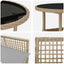 Have Spisebordssæt 5 pcs Beige polyrattan
