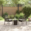 Have Bistro Sæt 3 pcs Brun polyrattan