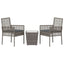 Have Bistro Sæt 3 pcs Grå polyrattan