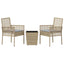 Have Bistro Sæt 3 pcs Beige polyrattan