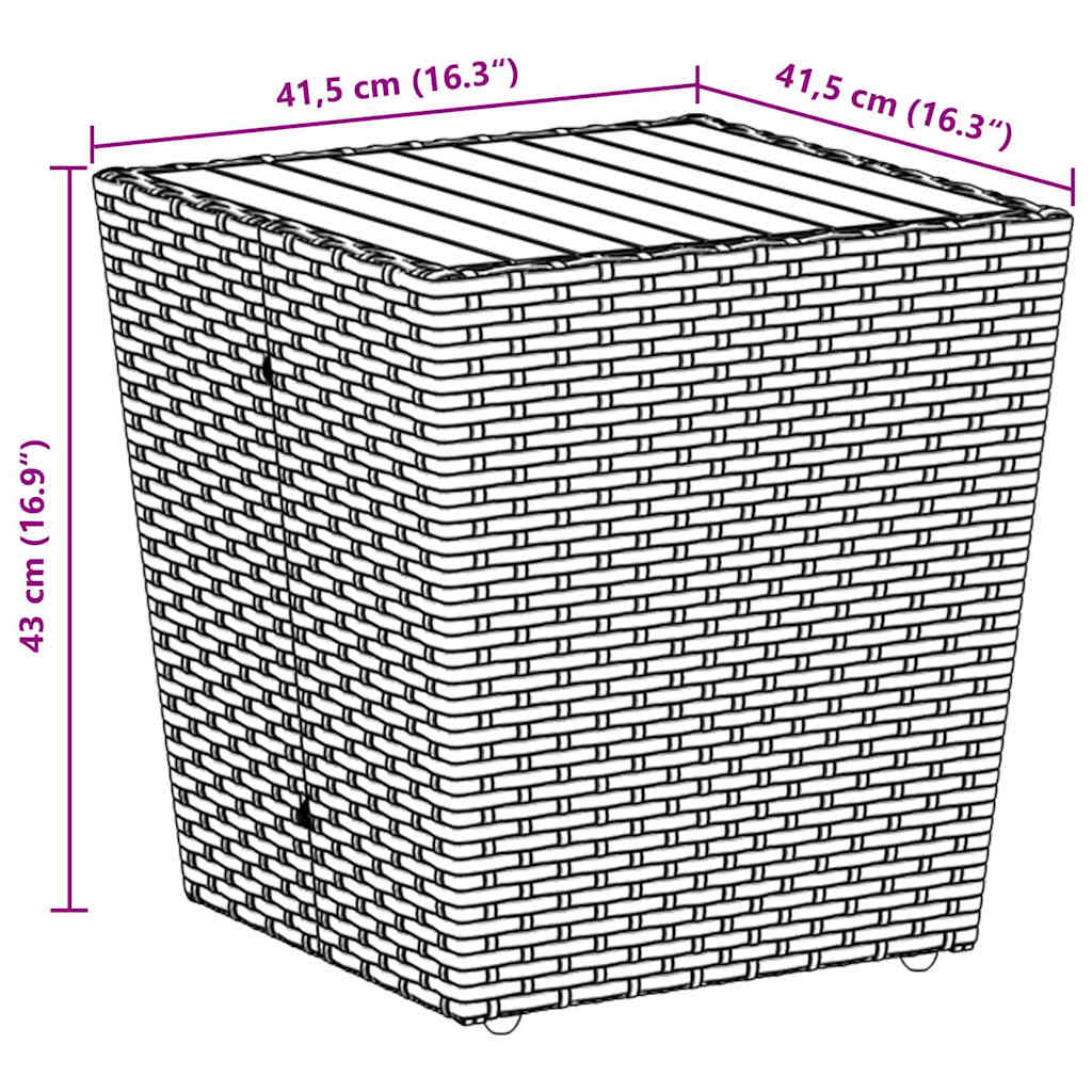 Have Bistro Sæt 3 pcs Grå polyrattan