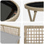 Have Bistro Sæt 3 pcs Beige polyrattan