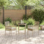 Have Bistro Sæt 3 pcs Beige polyrattan