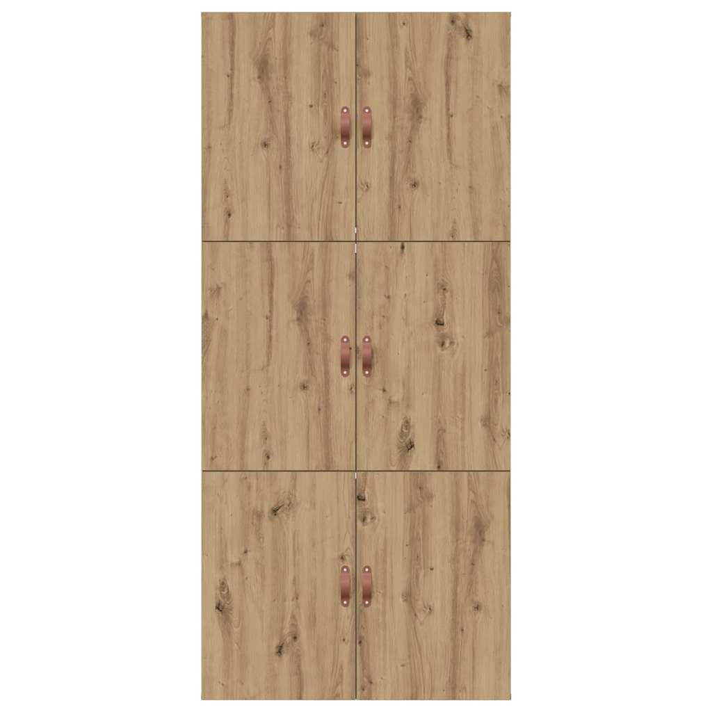 Seng med opbevaring Artisan Egetræ 100 x 200 cm Konstrueret træ