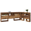 Opbevaringshovedgavl Gammelt træ 207,5 x 137,5 x 76,5 cm