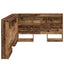 Opbevaringshovedgavl Gammelt træ 207,5 x 137,5 x 76,5 cm