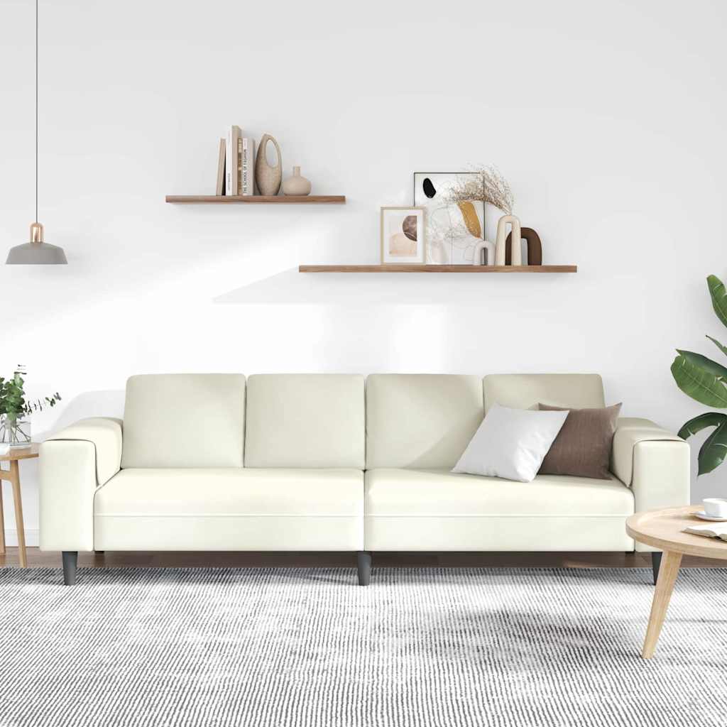 Stue Sofa Creme 250 x 77 x 76 cm